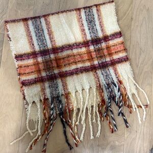 Pilcro Multicolor Plaid Scarf